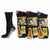 NEW MENS ASSORTED BIG FOOT FUNCTIONAL SHORT WORK SOCKS FOR STEEL TOE SIZE 11-14