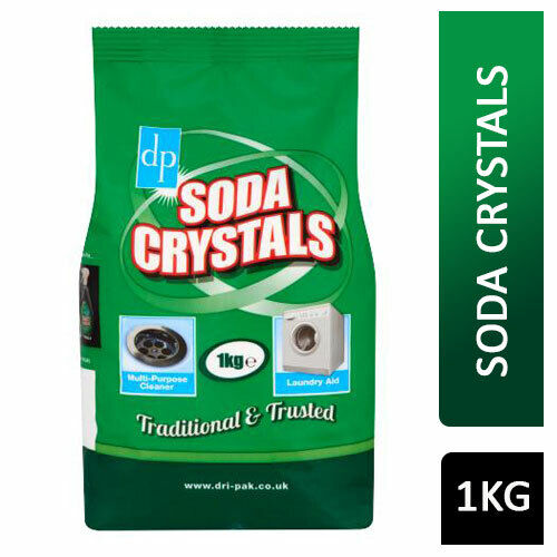 3 X Dri-Pak Fine Soda Crystals 1kg