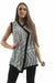 Woman's  Knitted Open Front Top Waistcoat Ribbed Sleeveless Sweater Casual Slim - Comfyfit ltd