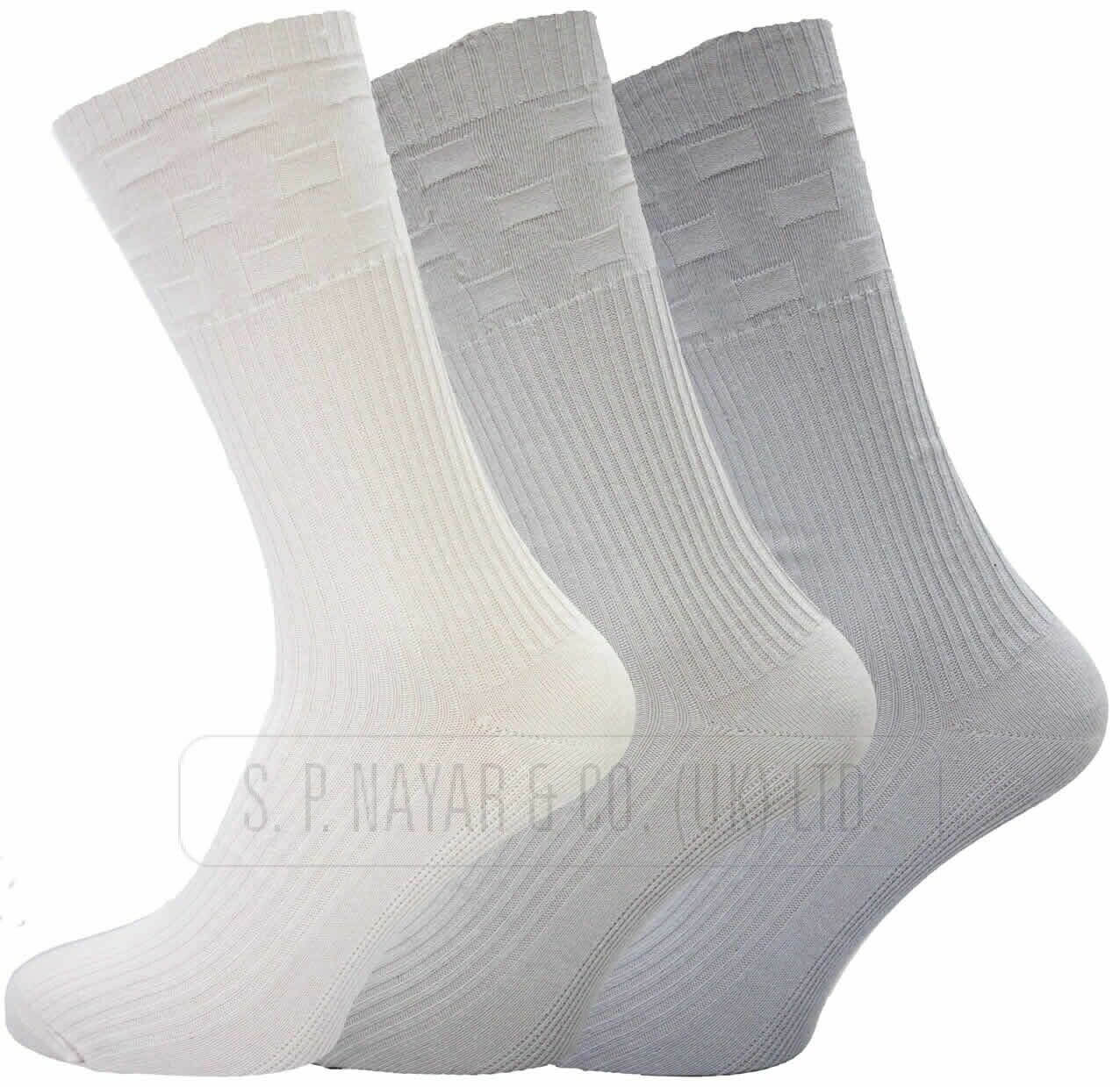 12 Pairs MEN'S EASY TOP PLAIN SHORT SOCKS comfort soft grip Size 6-11 UK - Comfyfit ltd
