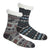Mens Bed Socks 2 Pairs  Fair isle Chunky Knitted Sherpa Lined Lounge UK 6-11 - Comfyfit ltd