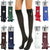 12 Pairs Girl's Cotton Rich Comfortable Knee High Ribbon Bow Style School Socks - Comfyfit ltd