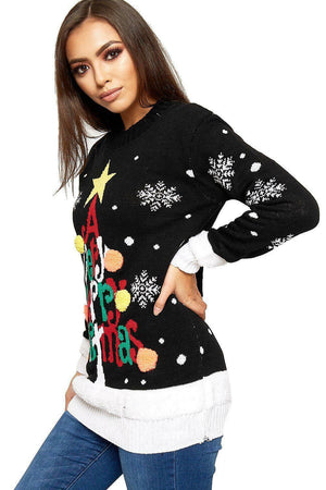 New Rude Christmas Jumpers This Is A Very Christmas Knitted Christmas Jumper - Comfyfit ltd