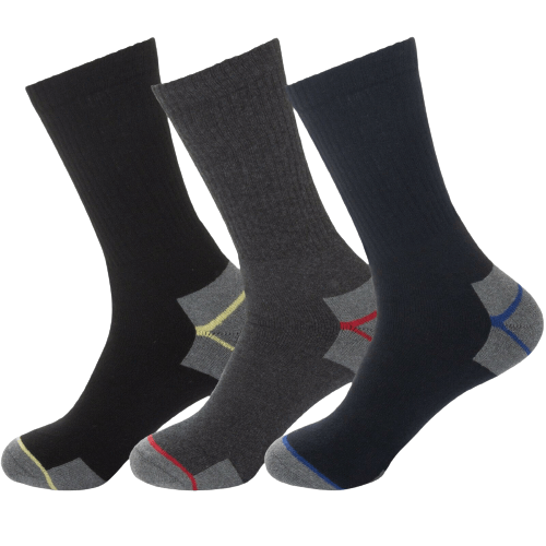 New Men's Thick Work Socks Extreme Cushion Hard Wearing Workwear Sock Sizes 6-11