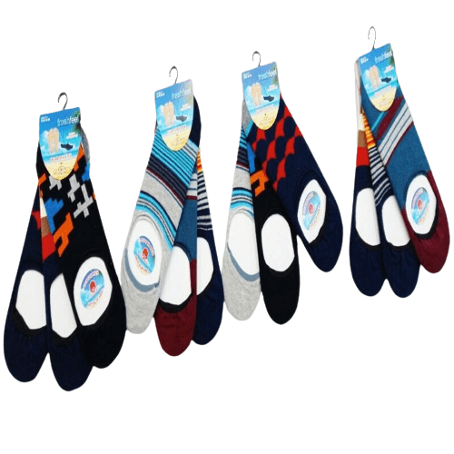 New Men's High Quality Feel Fresh Seam Free Toe Soft Cotton Rich Socks Size 6-11