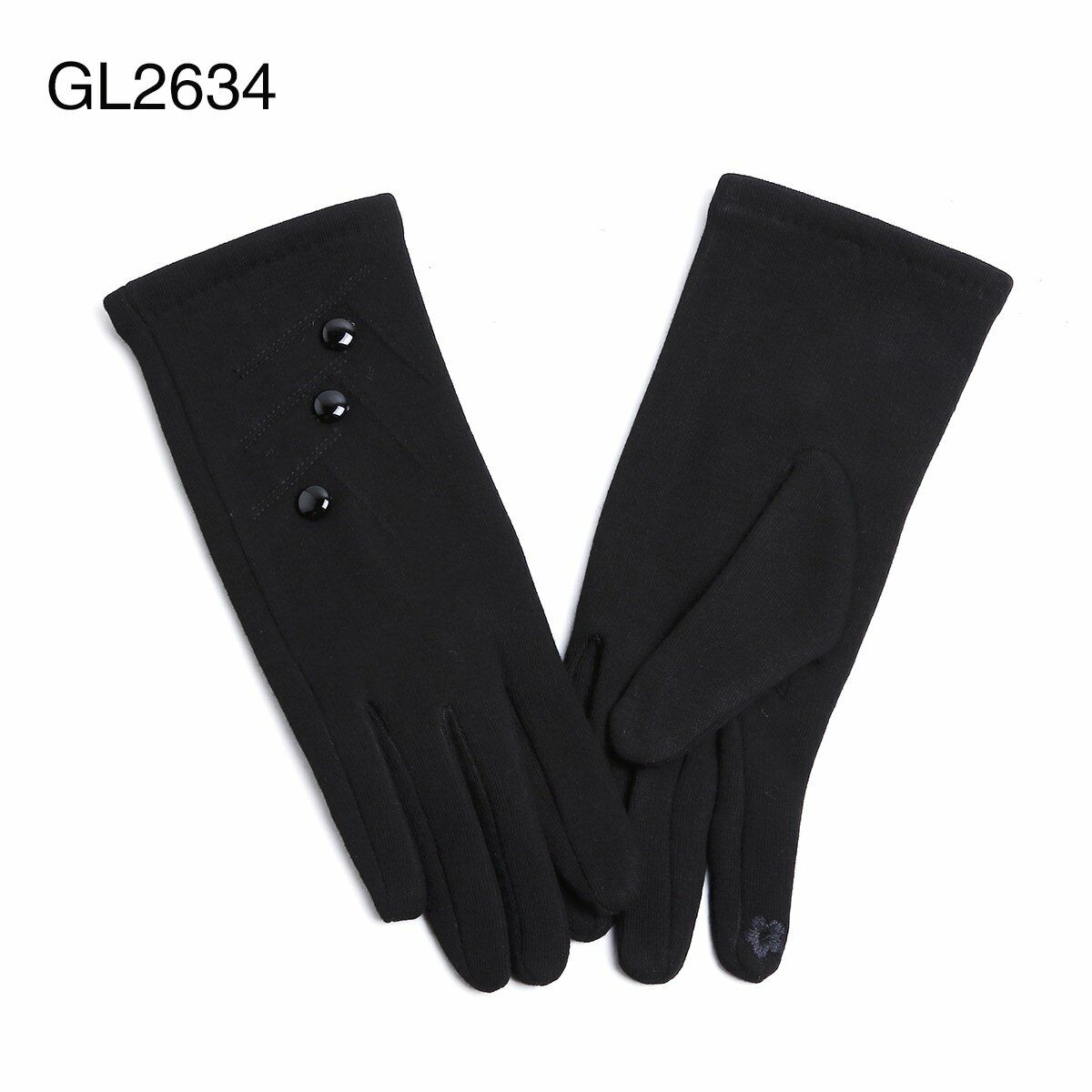 New Ladies Women Soft Thermal Winter Warm Gloves With Stone Beats Unique Design - Comfyfit ltd
